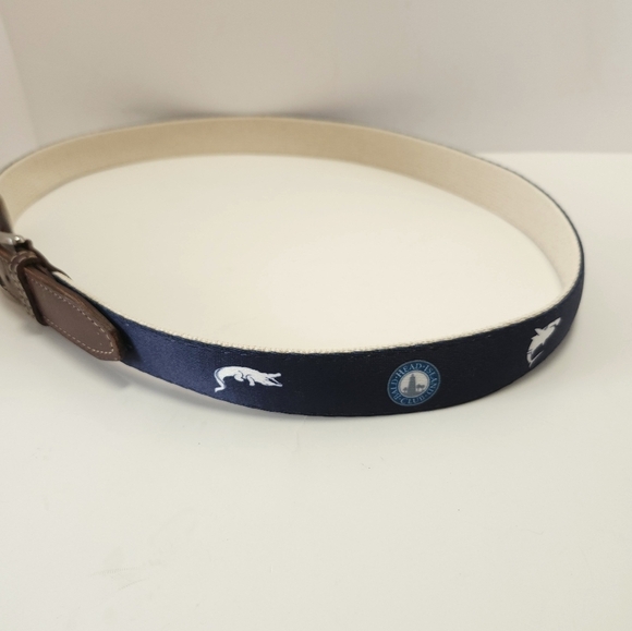 Bald Head Blues Mens Golf Belt Blue - Picture 3 of 8
